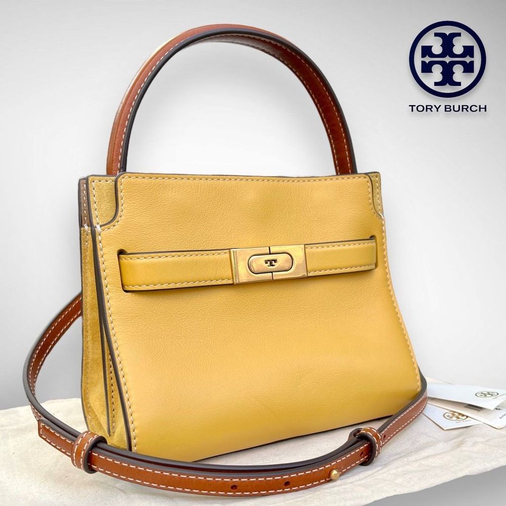 🚫SOLD ON VESTIAIRE🚫 NWT Tory Burch Lee Radziwill Petite Double Bag - Picture 5 of 17